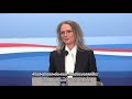 Het inleidend statement van vicepremier Fleur Agema na de ministerraad van 16 mei 2025