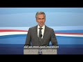 Het inleidend statement van de persconferentie over de #ministerraad.