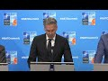Statement MP Dick Schoof bij de persbriefing over de NAVO-top