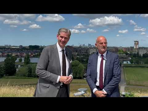 CdK in gesprek met burgermeester Barendrecht | Provincie Zuid-Holland