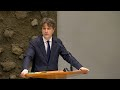 Henri Bontenbal - debat Asielnoodmaatregelenwet en Wet invoering tweestatusstelsel