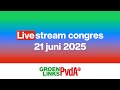 Congres GroenLinks-PvdA | Samen Vooruit! | Live vanuit Nieuwegein | 21 juni 2025