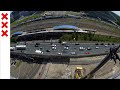 Ring A10 verandert in festivalterrein - Timelapse