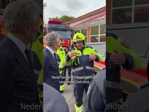 Premier Schoof bezoekt Oekraïne