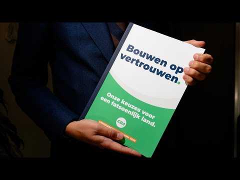 Presentatie verkiezingsprogramma CDA