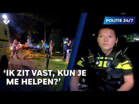 In de sloot gereden | POLITIE 24/7
