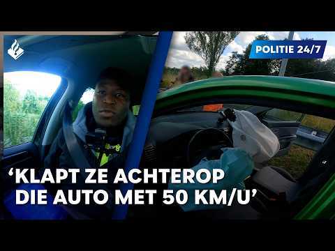 POLITIE 24/7 | Kop-staart botsing