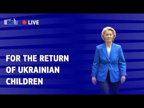 President von der Leyen at the Restoring Childhood and Humanity Conference in New York