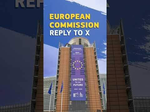 European Commission reply to X