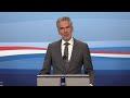 LIVE: Persconferentie premier Schoof van 30 juni 2025 na de ministerraad.