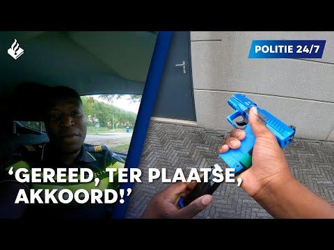 Politie 24/7 | Verplaatsen onder dekking | Schiettraining
