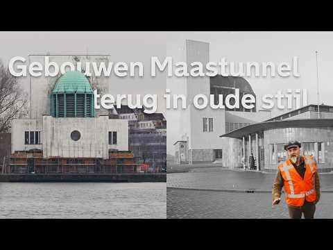 Iconische Maasgebouwen in de steigers