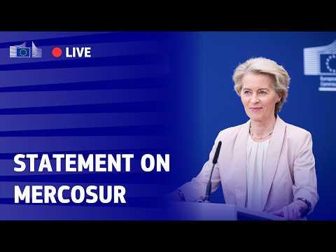Press statement by European Commission President Ursula von der Leyen on the EU-Mercosur agreement