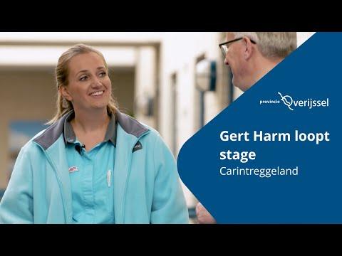 ProvincieOverijssel Gert Harm loopt stage bij Carintreggeland