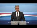 Inleidend statement premier Dick Schoof na de ministerraad van 4 juli 2025