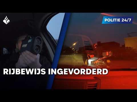Politie 24/7 | Rijbewijs ingevorderd