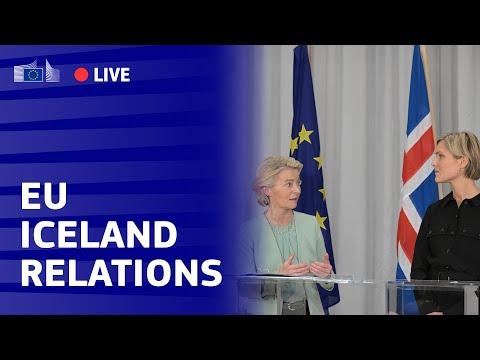 Commission President Ursula von der Leyen in Iceland