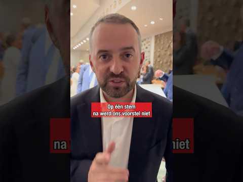 Eén stem te weinig!